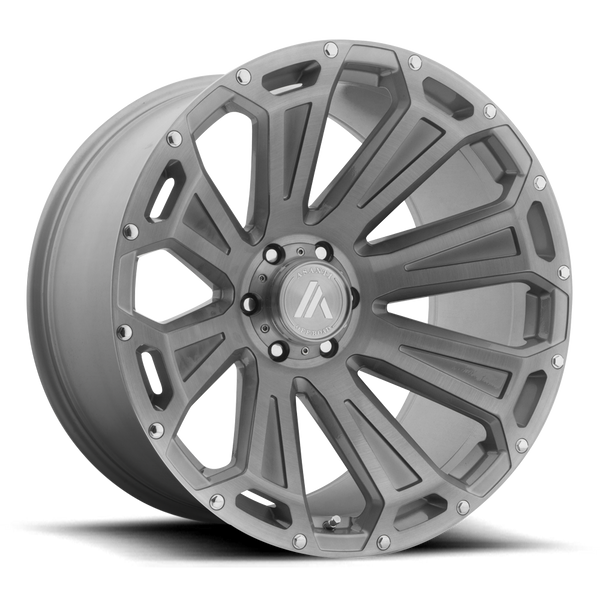 Asanti Off Road AB813 CLEAVER 22X12 TITANIUM-BRUSHED 6X135 - AB813-221263TB40N