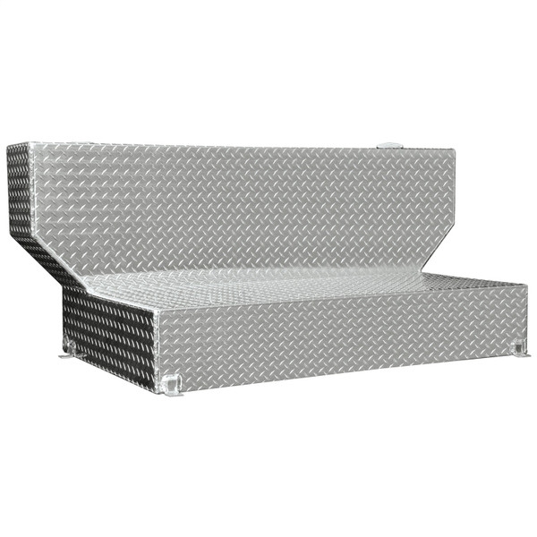 Lund 3212 100 Gallon L-Shaped Storage Tank, Brite Aluminum-3212