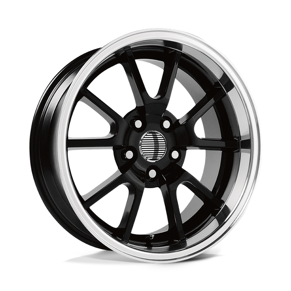 Performance Replicas PR118 18X9 GLOSS BLACK/MACHINED LIP 5X4.5 - 118B-896530