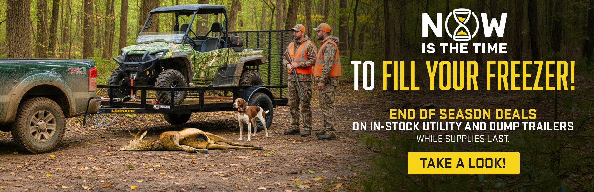 End of Season Sale Utility and Dump Trailer