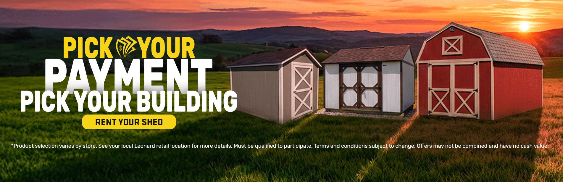 Pick Your Payment, Pick Your Building