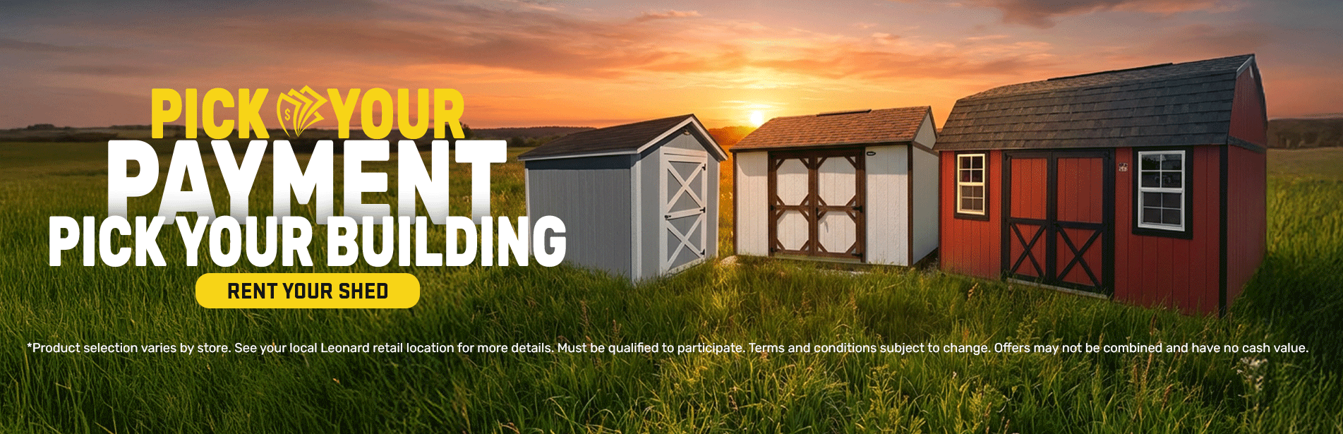 Pick Your Payment, Pick Your Building