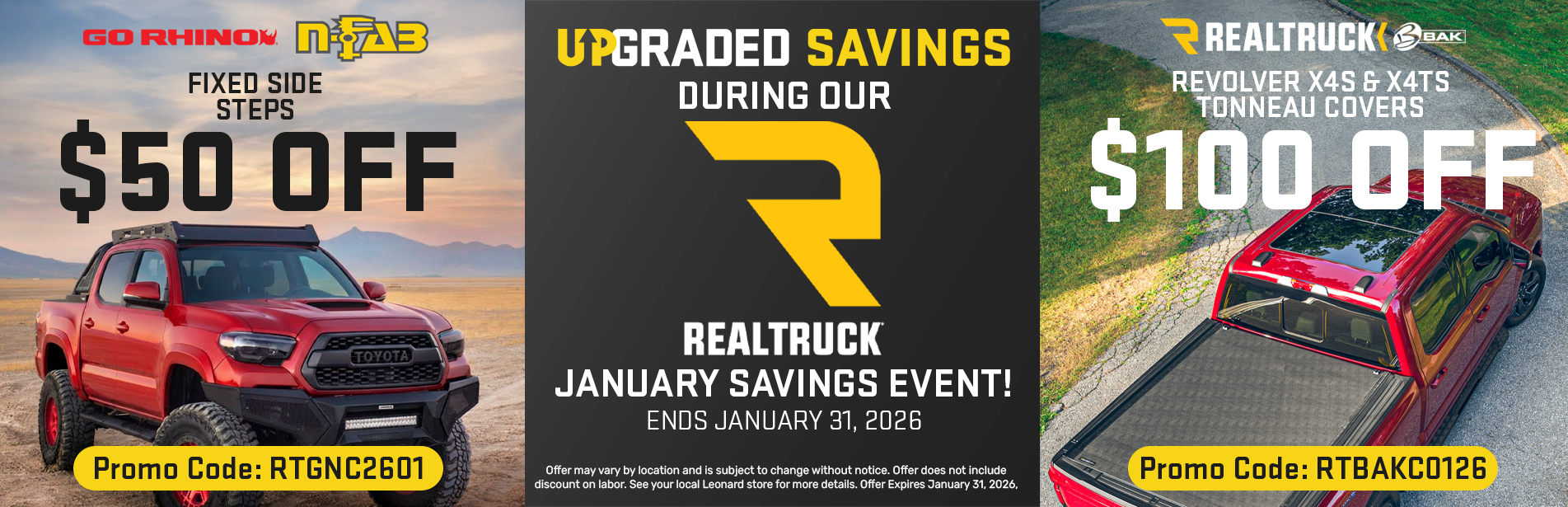 Realtruck January Sale