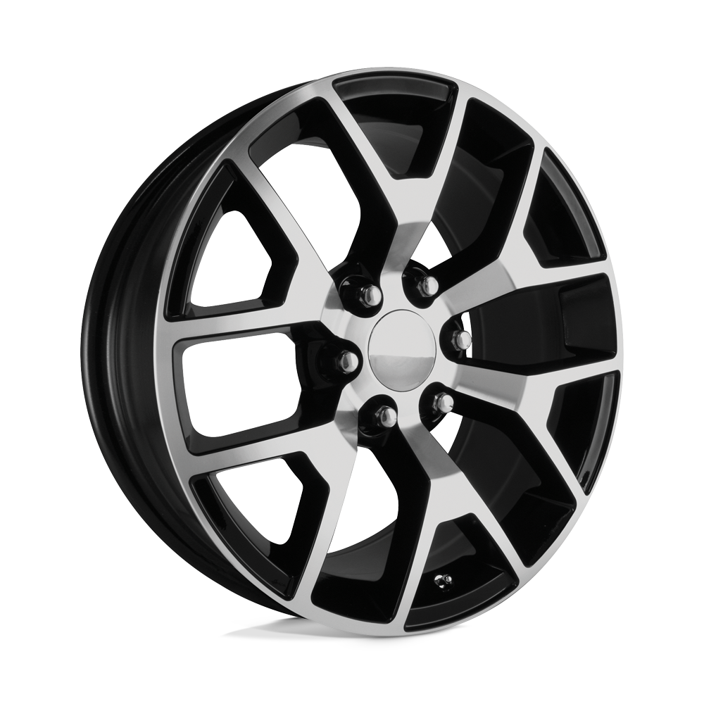 Performance Replicas PR150 22X9 GLOSS BLACK/MACHINED 6X5.5 - 150B-2295827