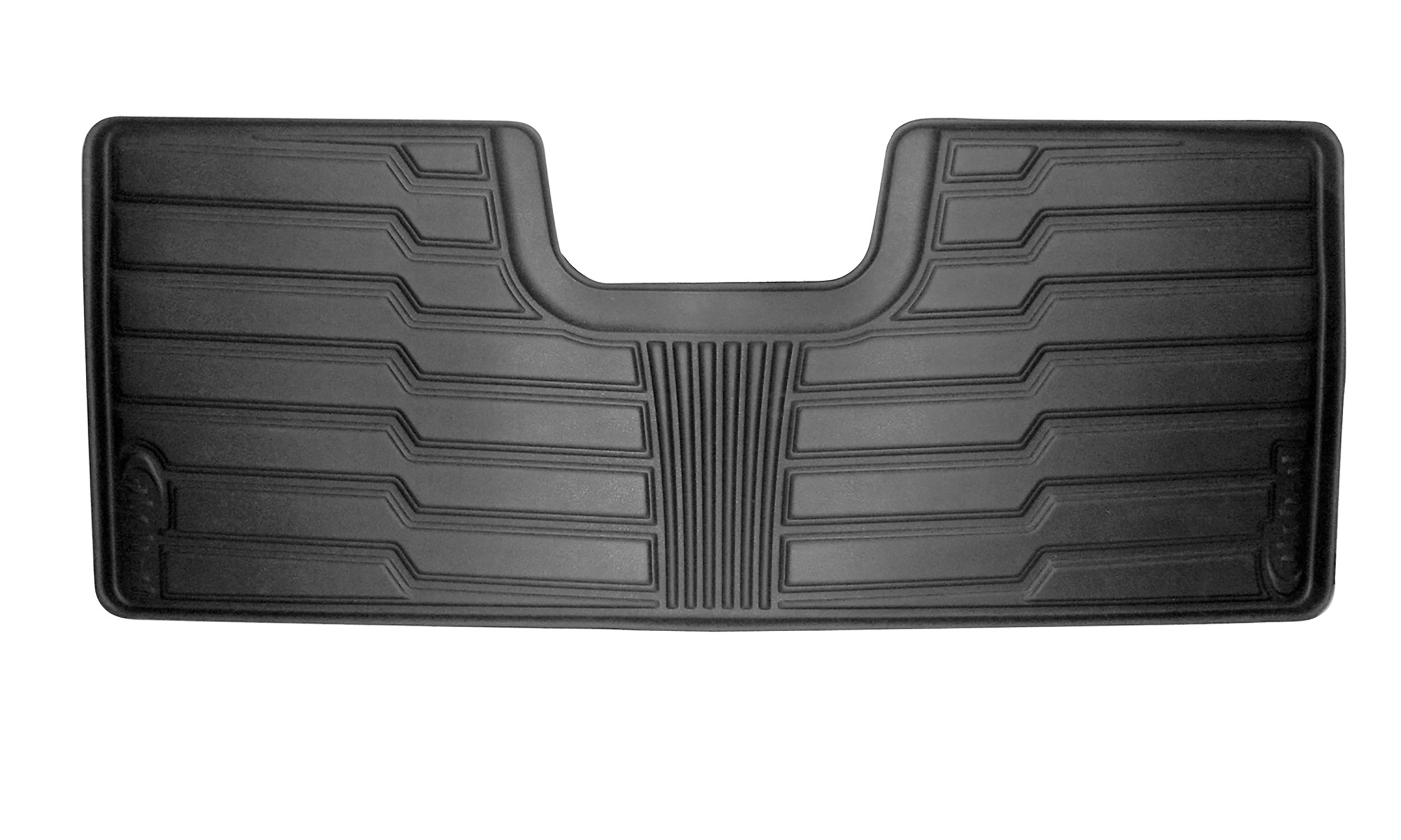 Lund 383143-G Catch-It Vinyl Floor Mat - Rear, Grey, Grey-383143-G