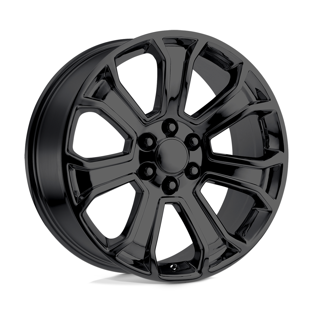 Performance Replicas PR166 20X9 GLOSS BLACK 6X5.5 - 166GB-295824