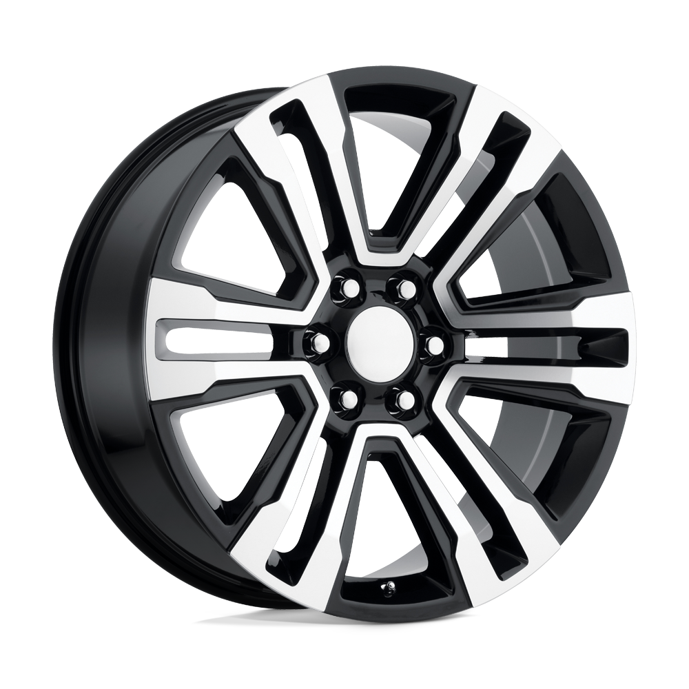 Performance Replicas PR182 24X10 GLOSS BLACK MACHINED 6X5.5 - 182BM-2415831