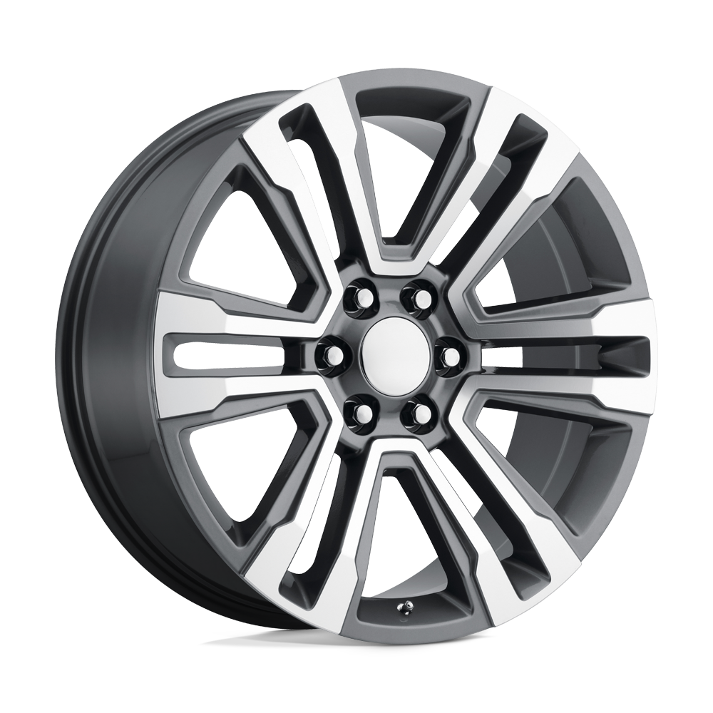 Performance Replicas PR182 24X10 GUNMETAL MACHINED 6X5.5 - 182GM-2415831