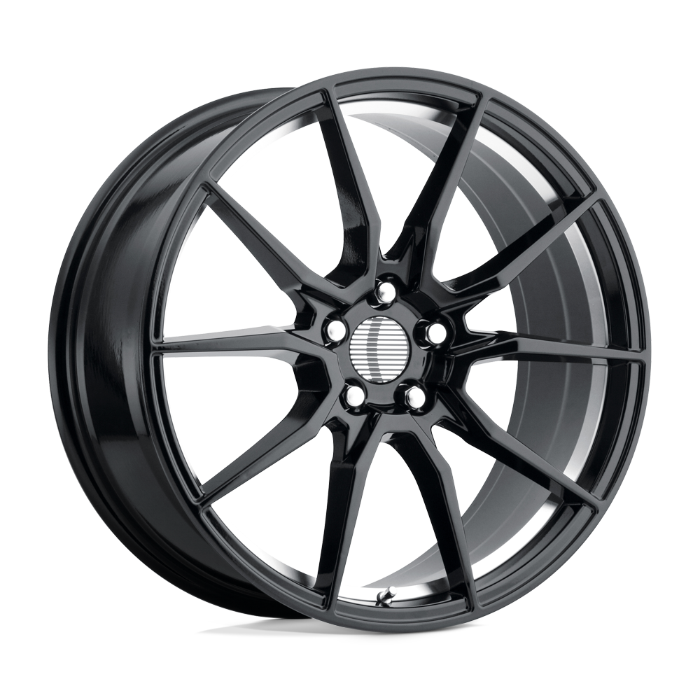 Performance Replicas PR193 20X9 GLOSS BLACK MACHINED 5X4.5 - 193MS-296530
