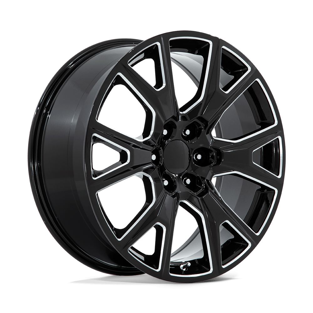 Performance Replicas PR199 22X9 GLOSS BLACK MILLED 6X5.5 - 199M-2295828
