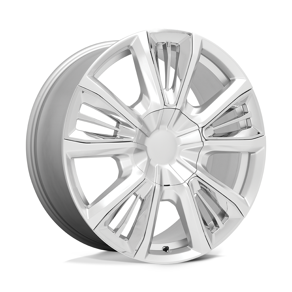 Performance Replicas PR212 22X9 SILVER WITH CHROME ACCENTS 6X5.5 - 212SC-2295828