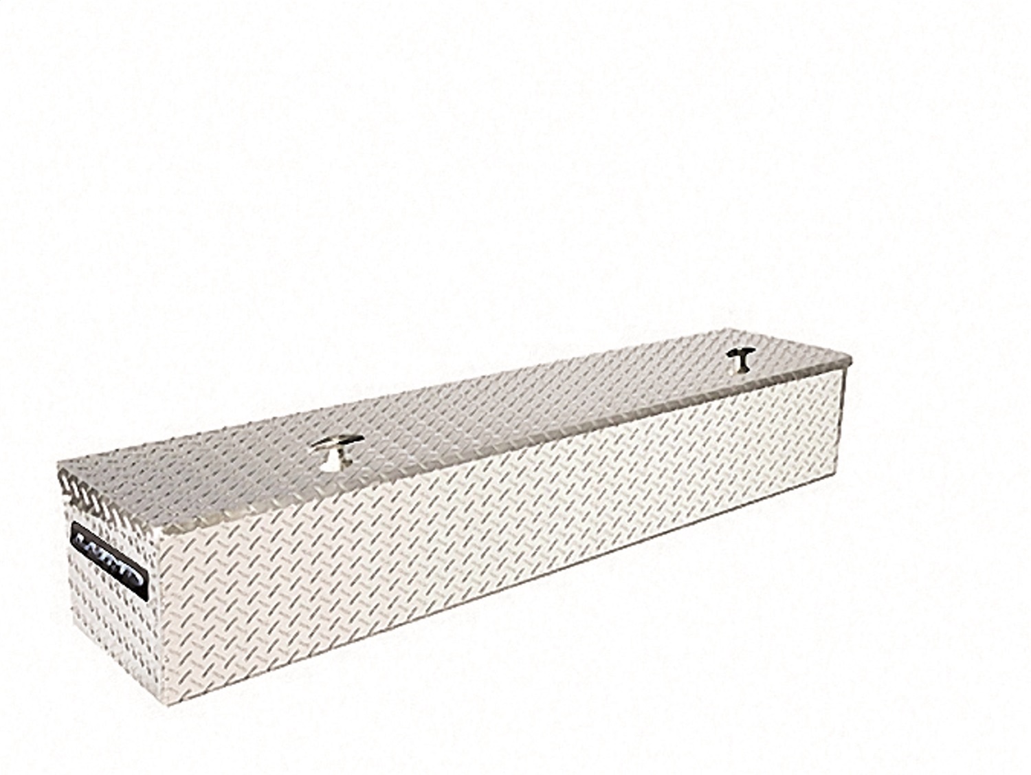 Lund 4448FM 48-Inch Flush Mount Truck Tool Box, Brite Aluminum-4448FM