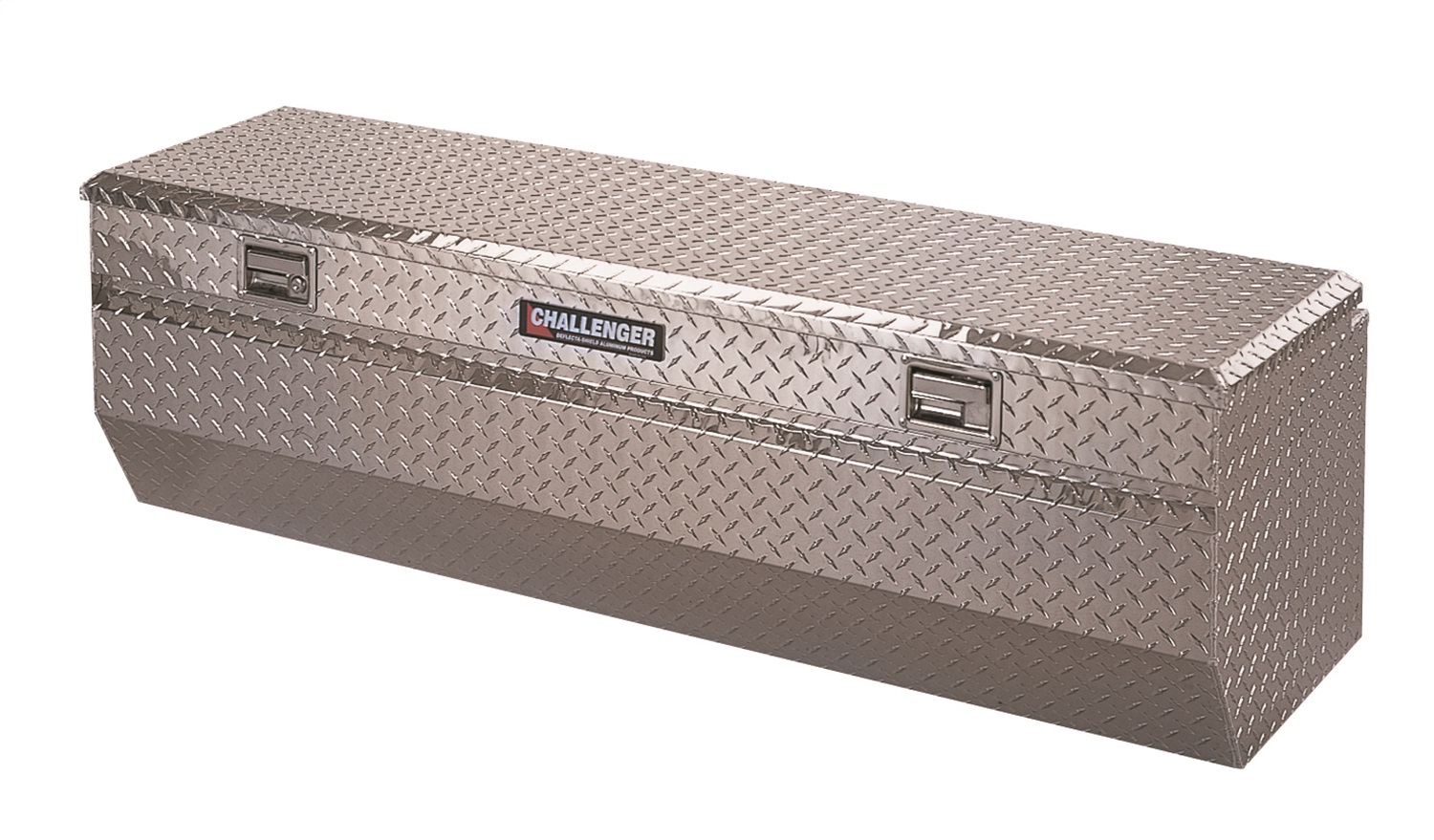 Lund 4455 Challenger Chest Storage Box, 55.75-Inch, Brite Aluminum-4455