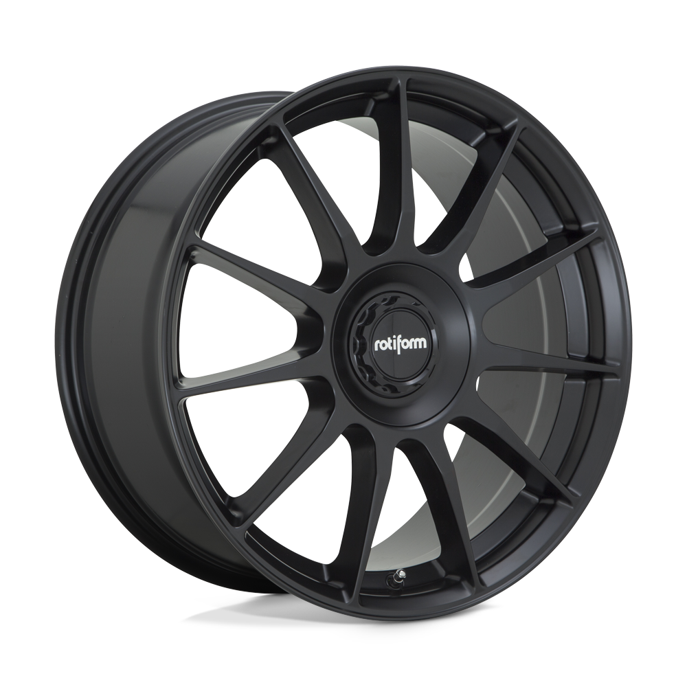 Rotiform 1PC R168 DTM 18X8.5 SATIN BLACK 5X4.25/4.5 - R168188502+35