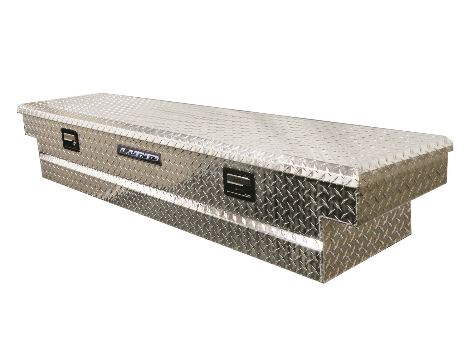 Lund 511101 72-Inch Aluminum Economy Cross Box, Brite Aluminum-511101