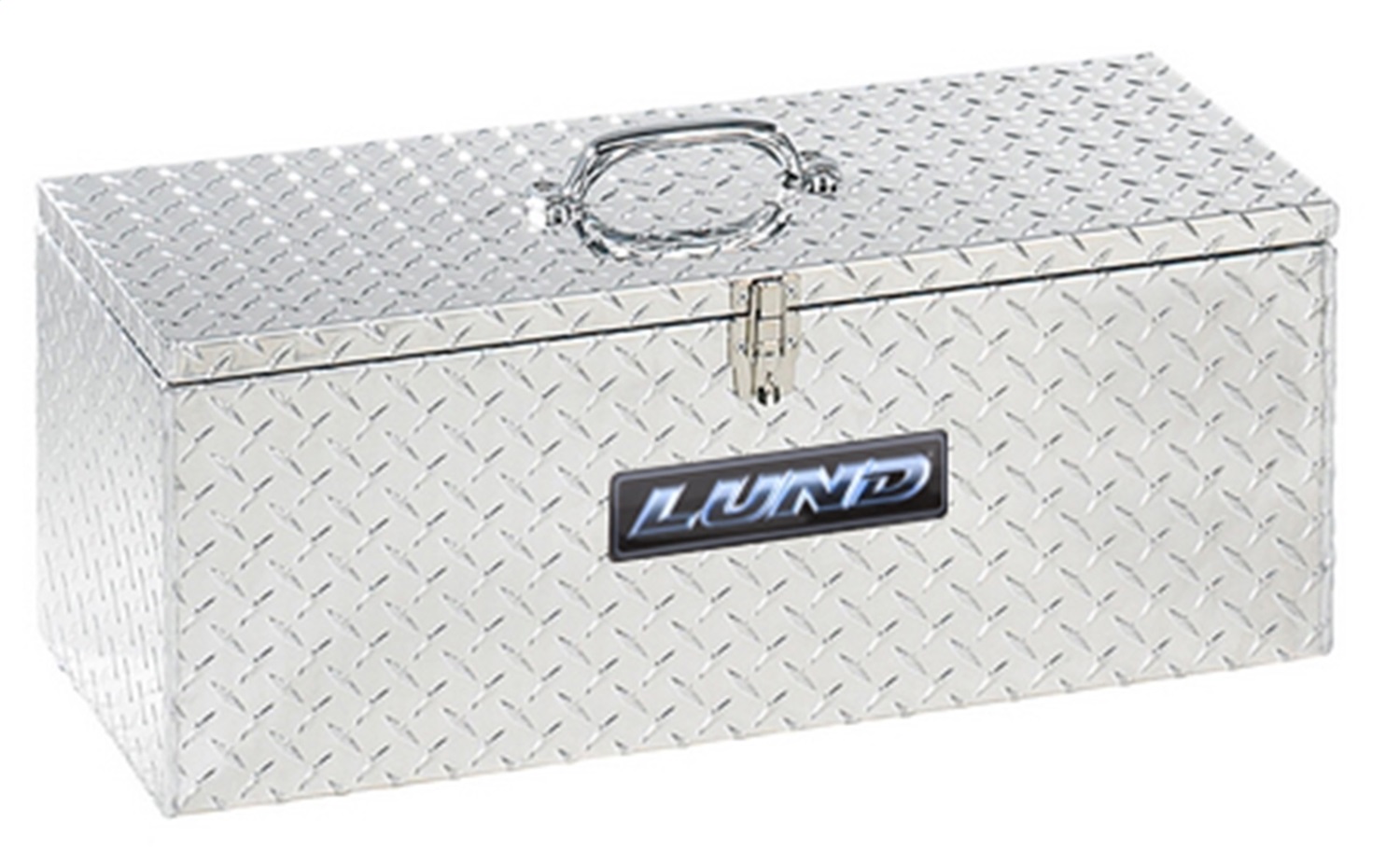 Lund 5140 30-Inch Handheld Tool Box, Brite Aluminum-5140