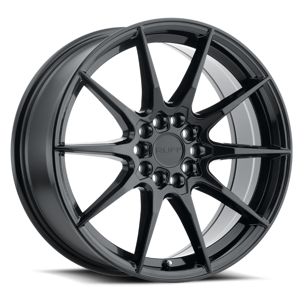 Ruff SPEEDSTER 17X7.5 GLOSS BLACK 5X100/4.5 - 1775SPD385D04B72