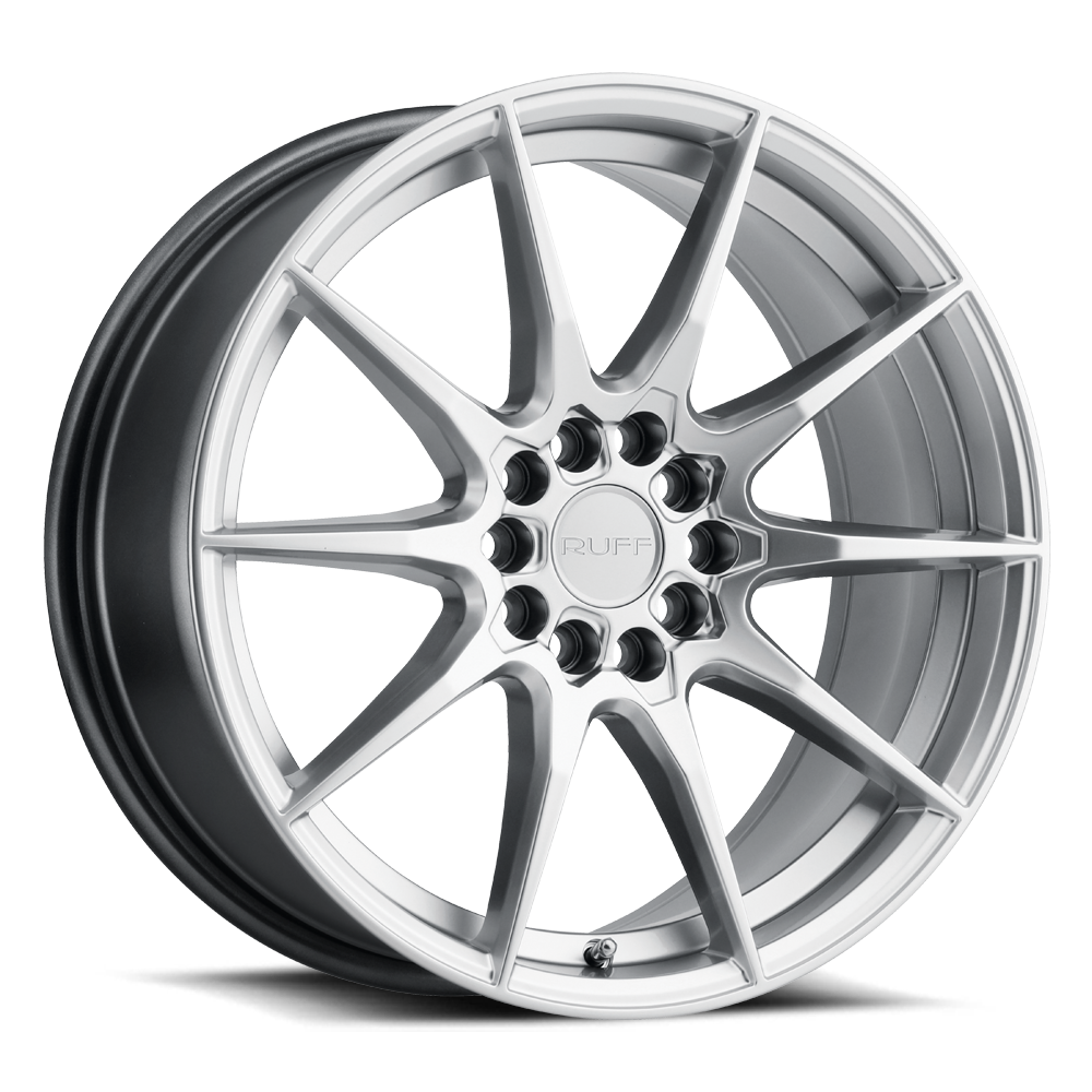 Ruff SPEEDSTER 17X7.5 HYPER SILVER 5X100/4.5 - 1775SPD385D04S72