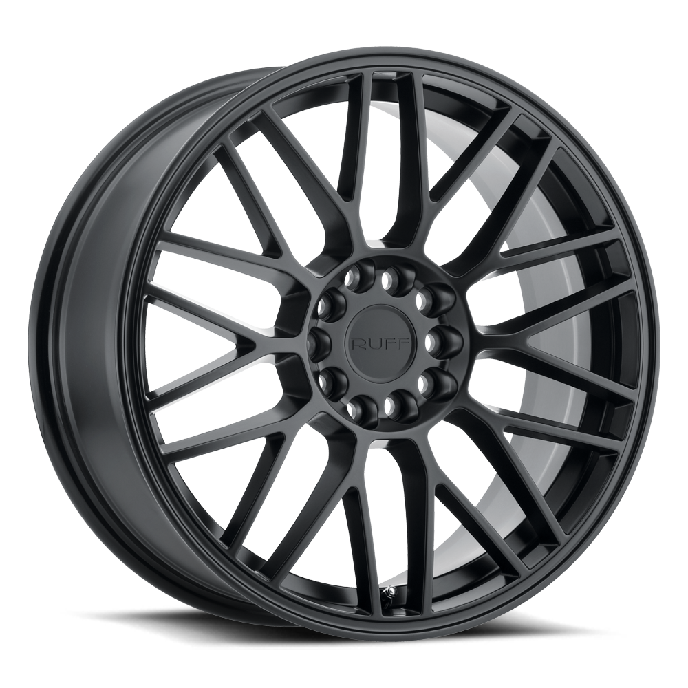 Ruff OVERDRIVE 17X7.5 MATTE BLACK 5X100/4.5 - 1775VDR385D04M72