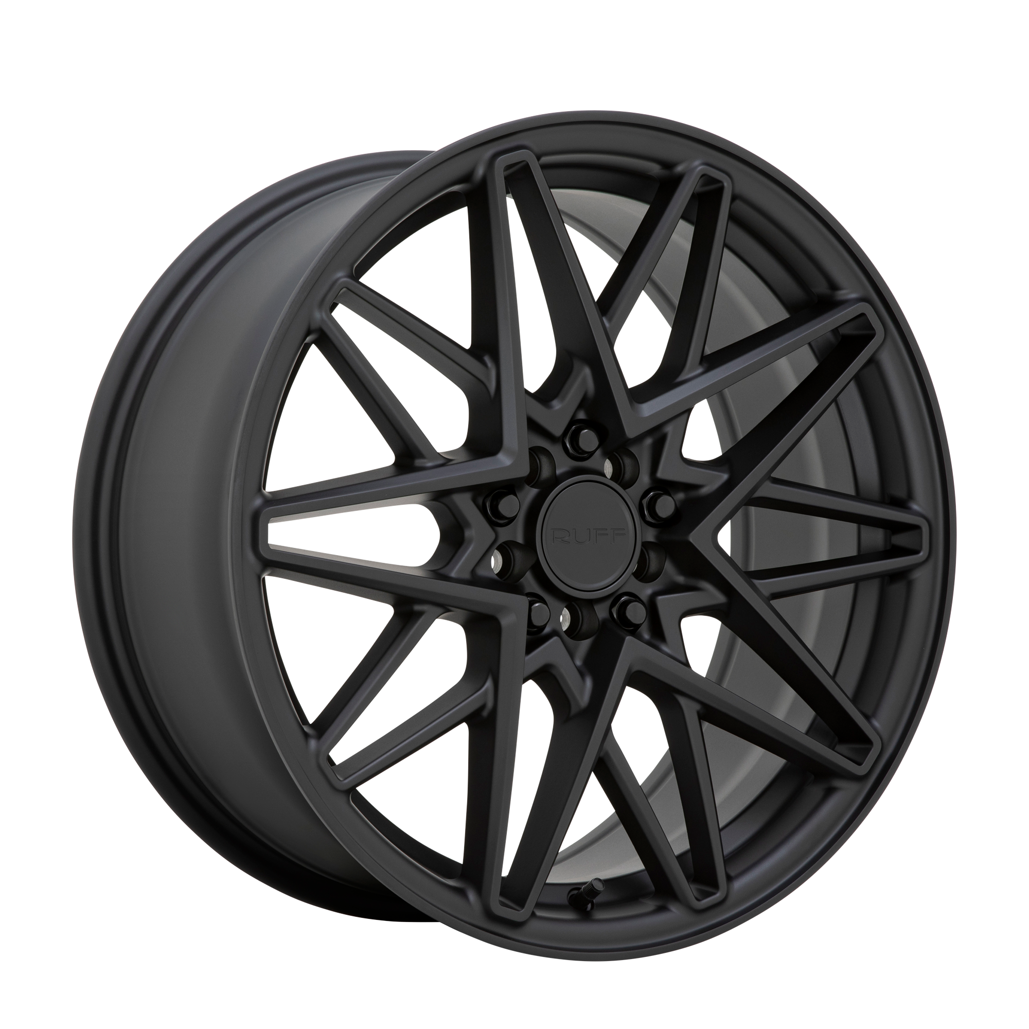 Ruff CLUTCH 18X8 MATTE BLACK 5X4.25/4.5 - 1880RDC385D84M72