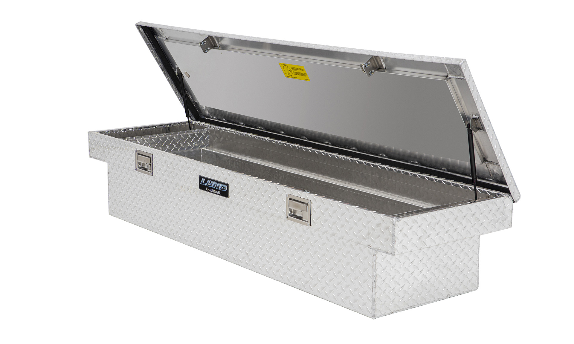 Lund 5400 Challenger Crossover Storage Box, Over 70.25-Inch, Brite Aluminum-5400