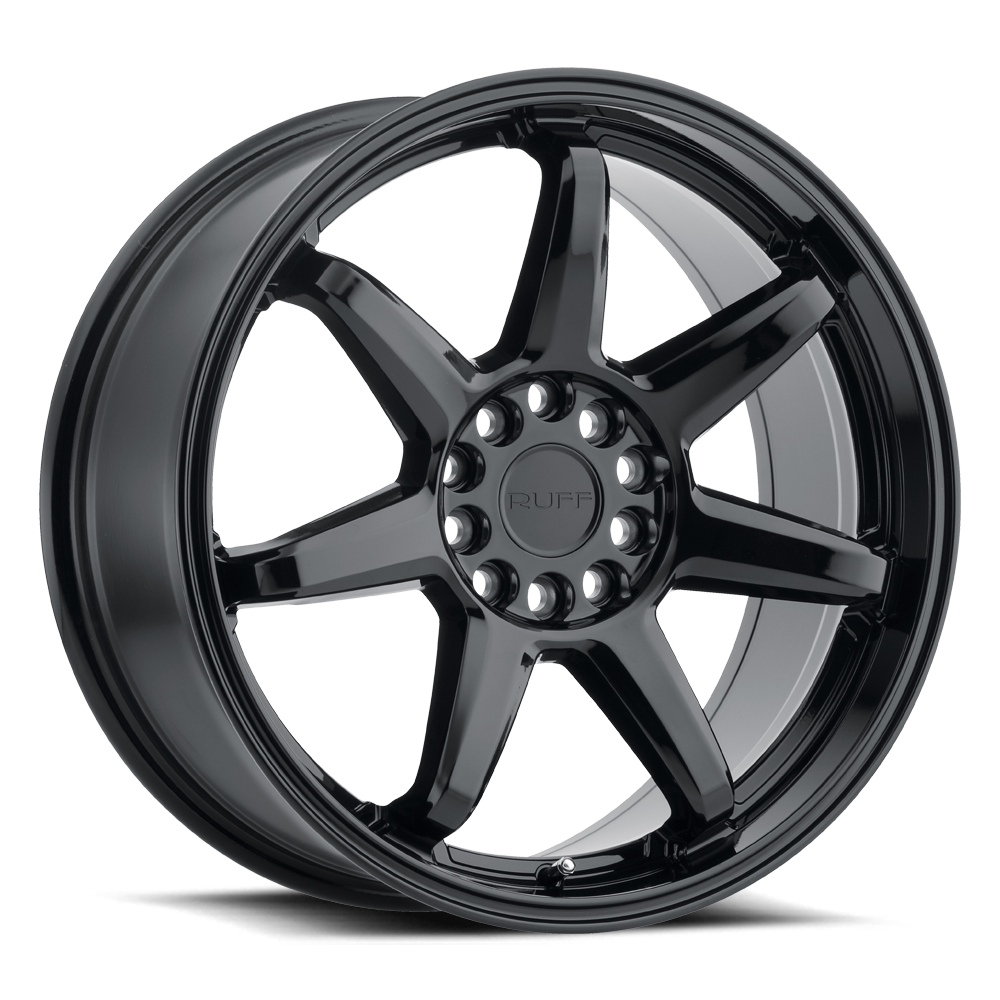 Ruff SHIFT 18X8 GLOSS BLACK 4X100/4.5 - 1880SFT384D04B72