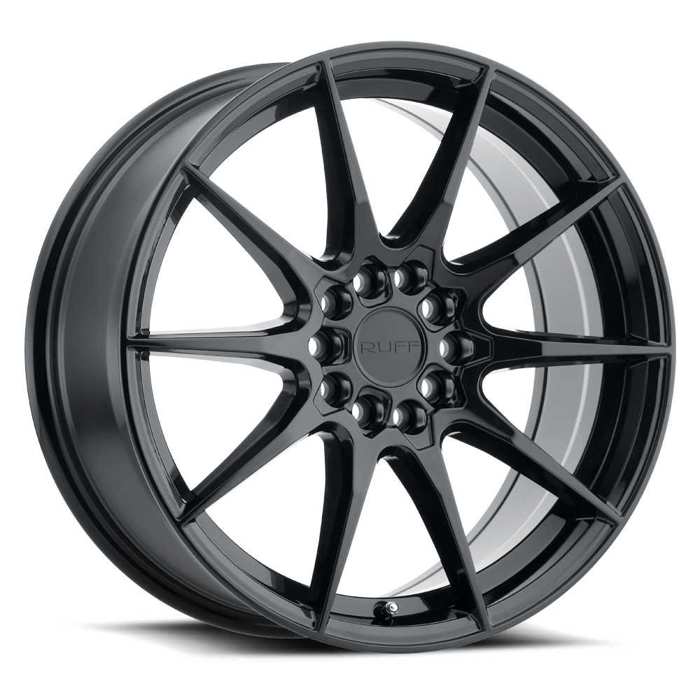 Ruff SPEEDSTER 18X8 GLOSS BLACK 5X4.25/4.5 - 1880SPD385D84B72 Ruff SPEEDSTER 18X8 GLOSS BLACK 5X4.25/4.5 - 1880SPD385D84B72