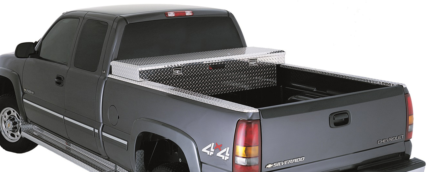 Lund 5548 Challenger Chest Storage Box, 48.75-Inch, Brite Aluminum-5548
