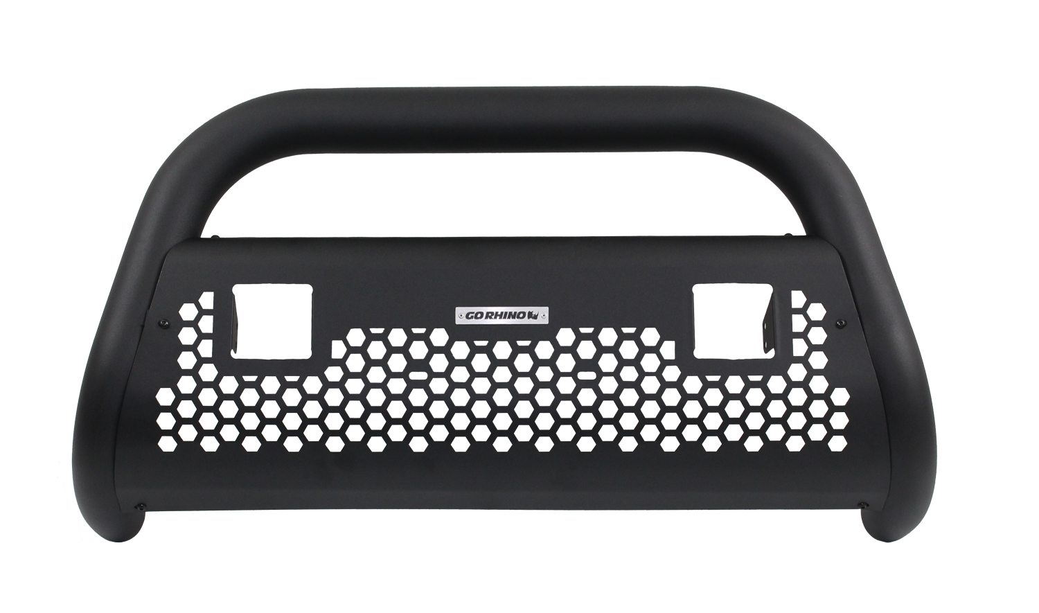 Go Rhino RC2 Bull Bar w Holes for 2 Cubes (Front Guard only, no mounting brackets) - 55326T