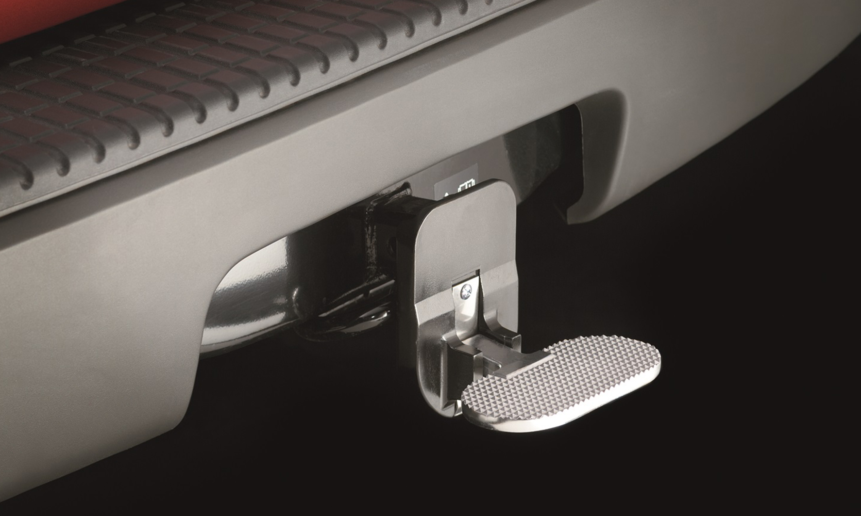Lund 602001 Universal Hitch Mounted Folding Step for 2 Inch Receiver-602001
