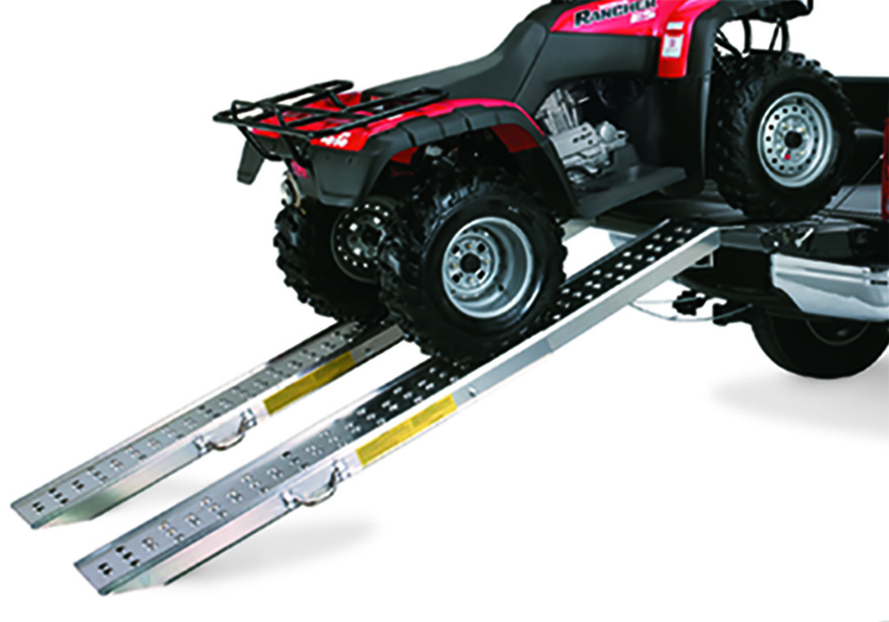 Lund 602012 Folding 87 Inch Aluminum Loading Ramp, 1000-Pound Capacity-602012