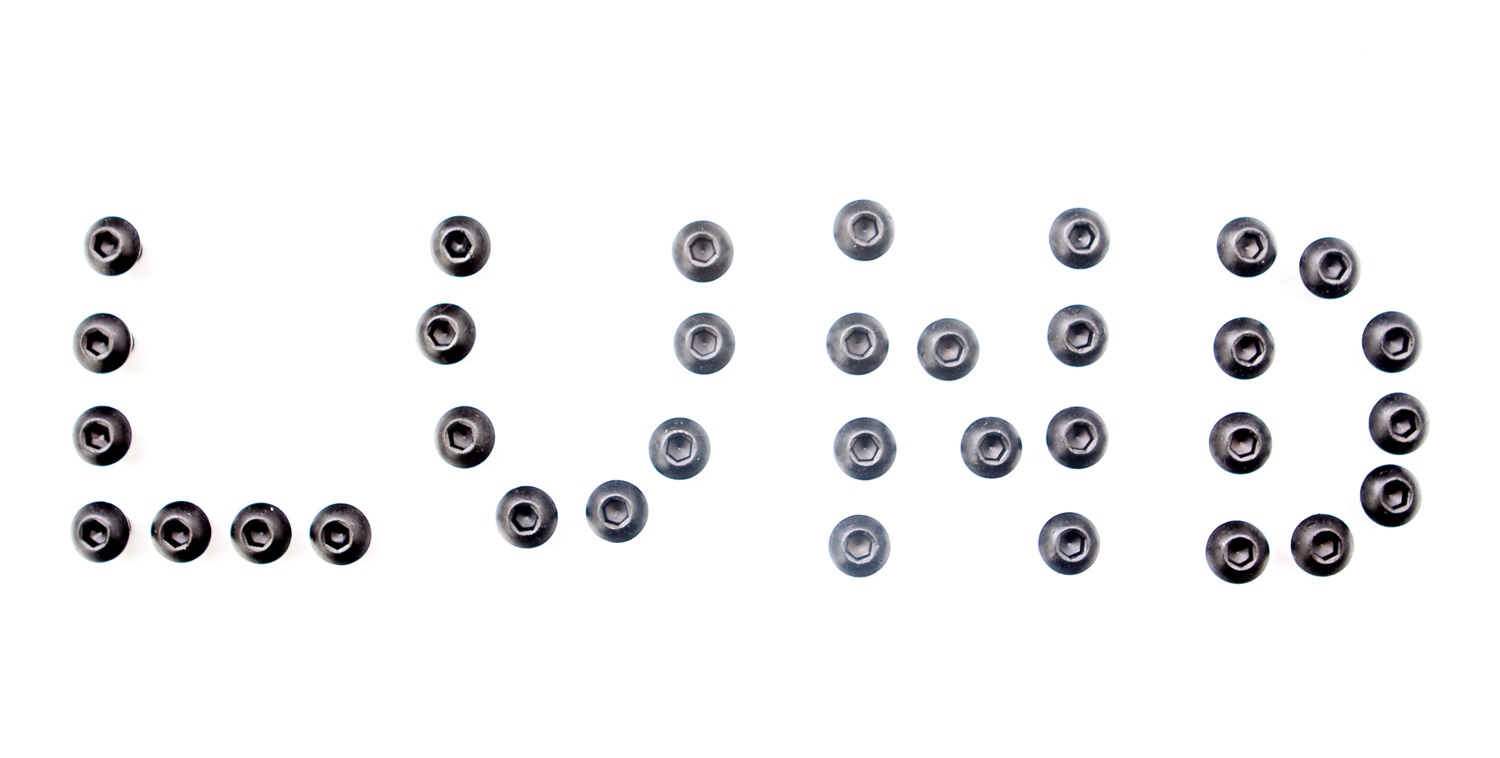 Lund 607805 Black Stainless Steel Bolts For RX Fender Flares-607805