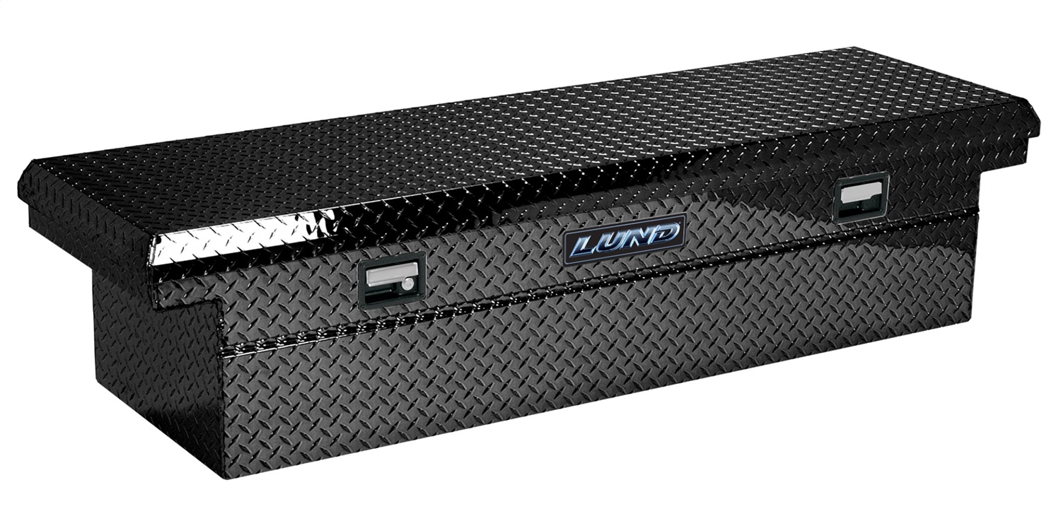 Lund 7111001LP 70-Inch Aluminum Economy Cross Box, Black Aluminum-7111001LP