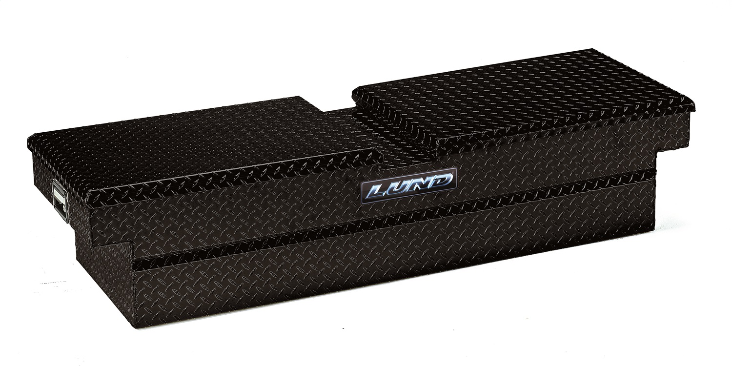 Lund 7111051 70-Inch Aluminum Economy Cross Box, Black Aluminum-7111051