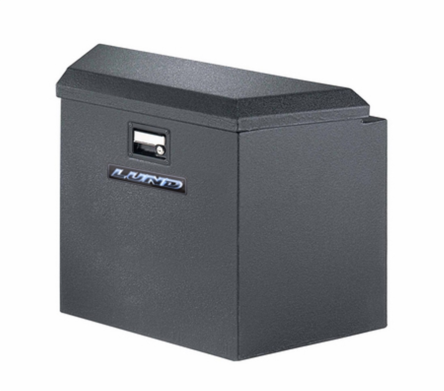 Lund 76220 16-Inch Trailer Tongue Box, Black Steel-76220