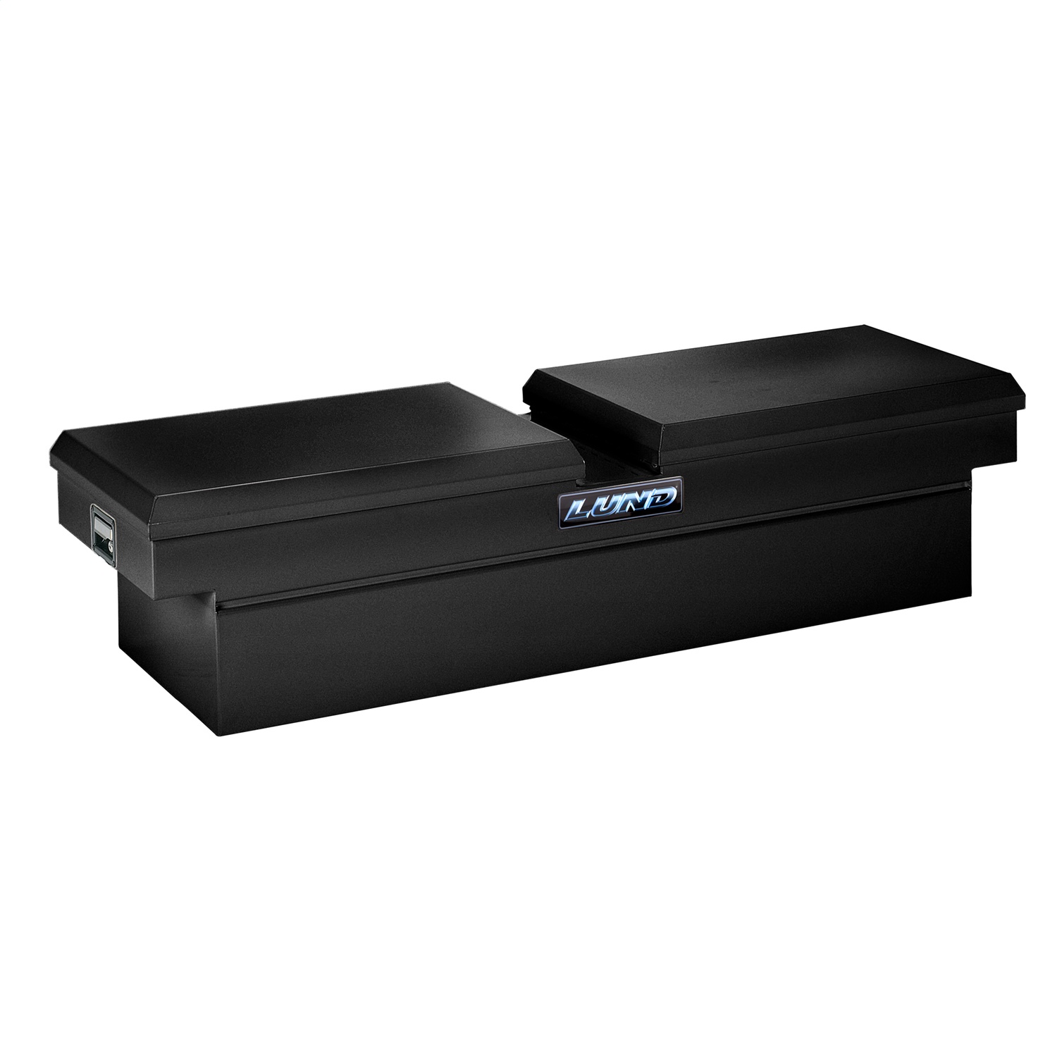 Lund 76550 61-Inch Cross Bed Truck Tool Box, Black Steel-76550