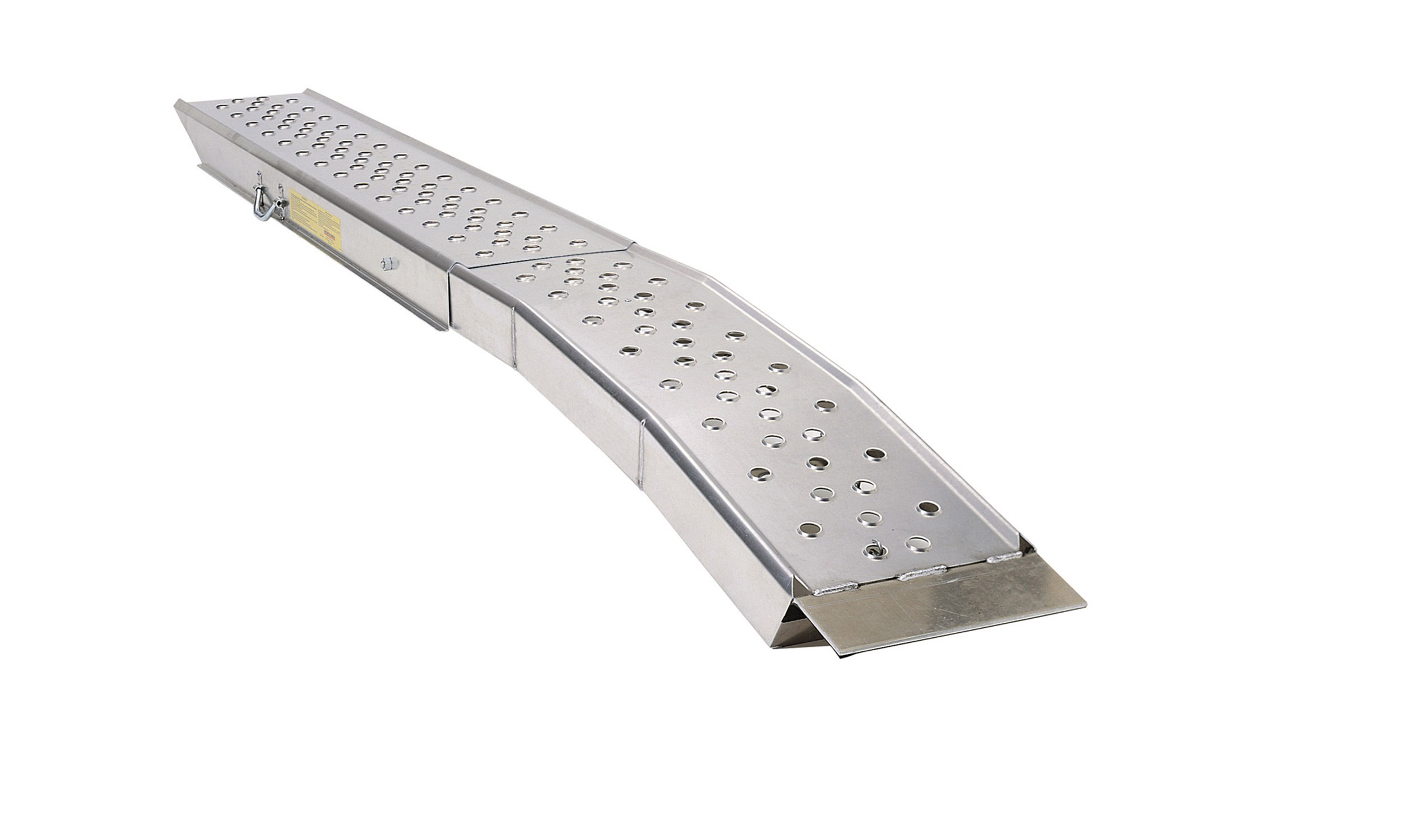 Lund 792103 Arched Folding 118 Inch Aluminum Loading Ramp, 750-Pound Capacity-792103