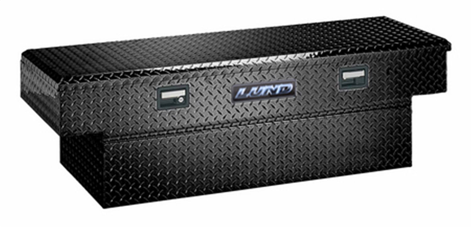 Lund 79460CC 60-Inch Flush Mount Truck Tool Box, Black Aluminum-79460CC
