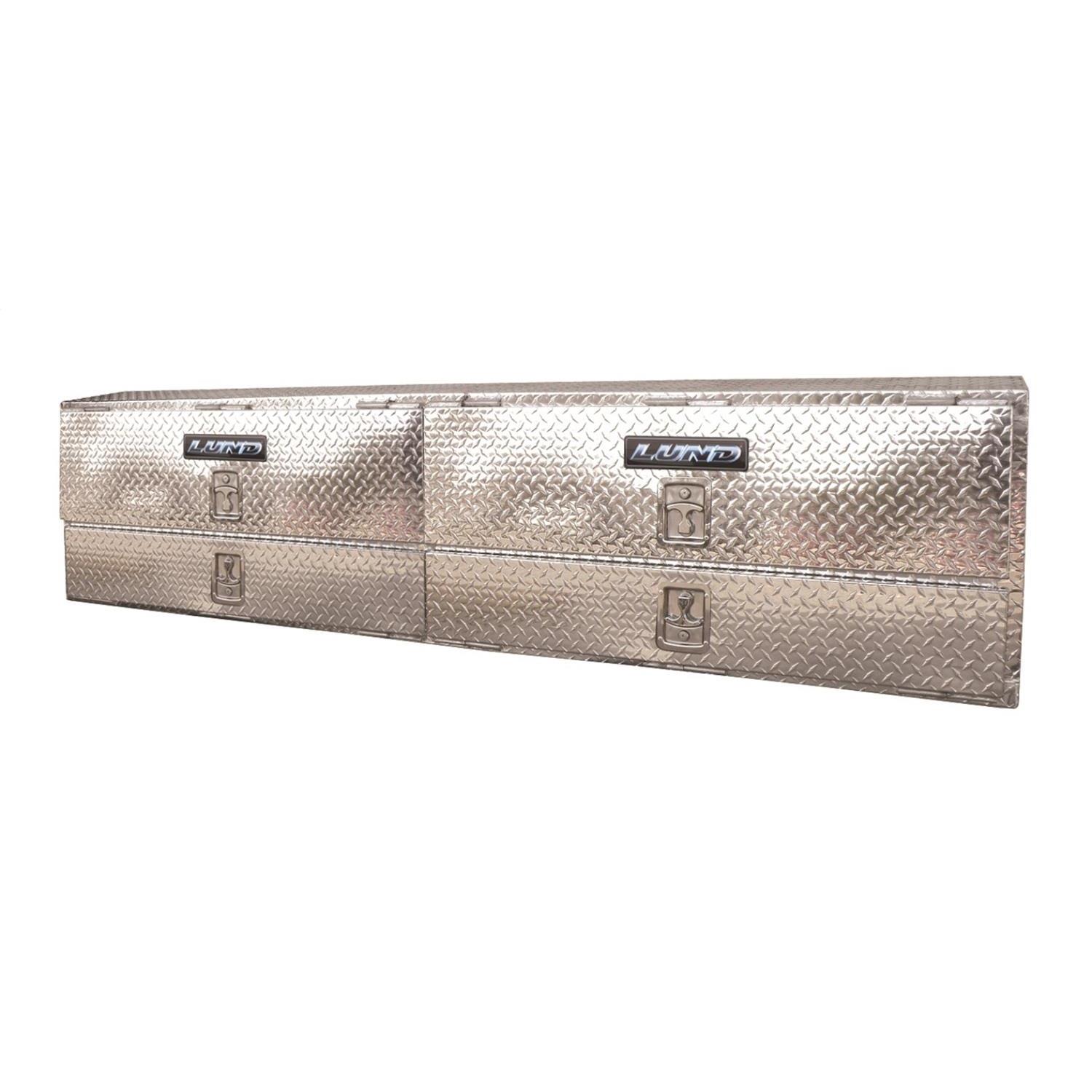 Lund 8296 96-Inch Professional Rail Truck Box, Brite Aluminum-8296