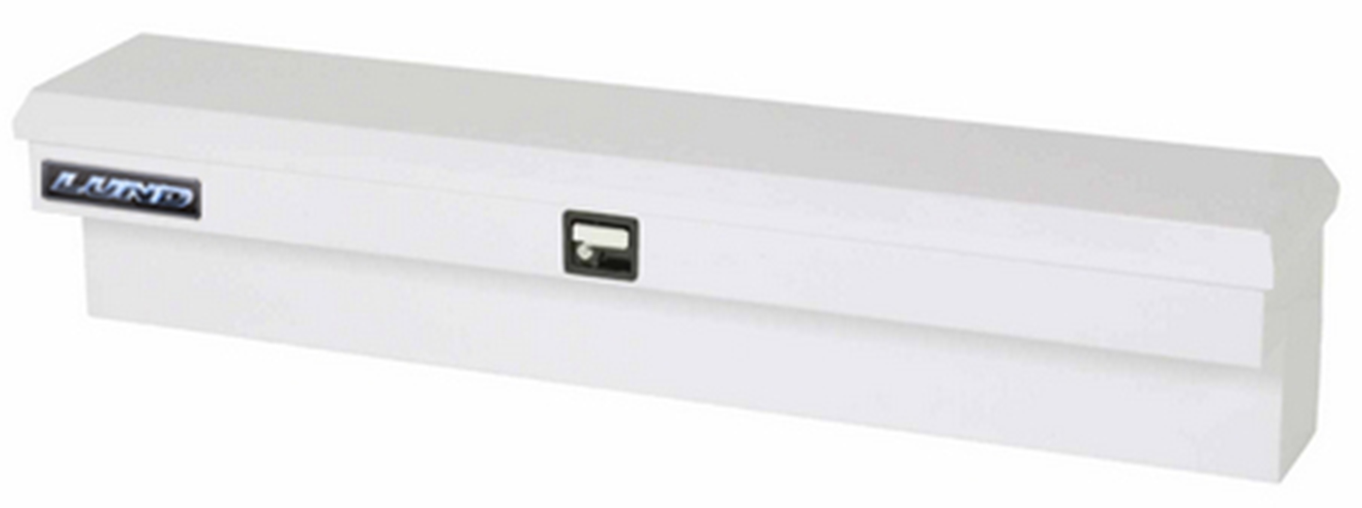 Lund 86748 48-Inch Side Bin Truck Tool Box, White Steel-86748