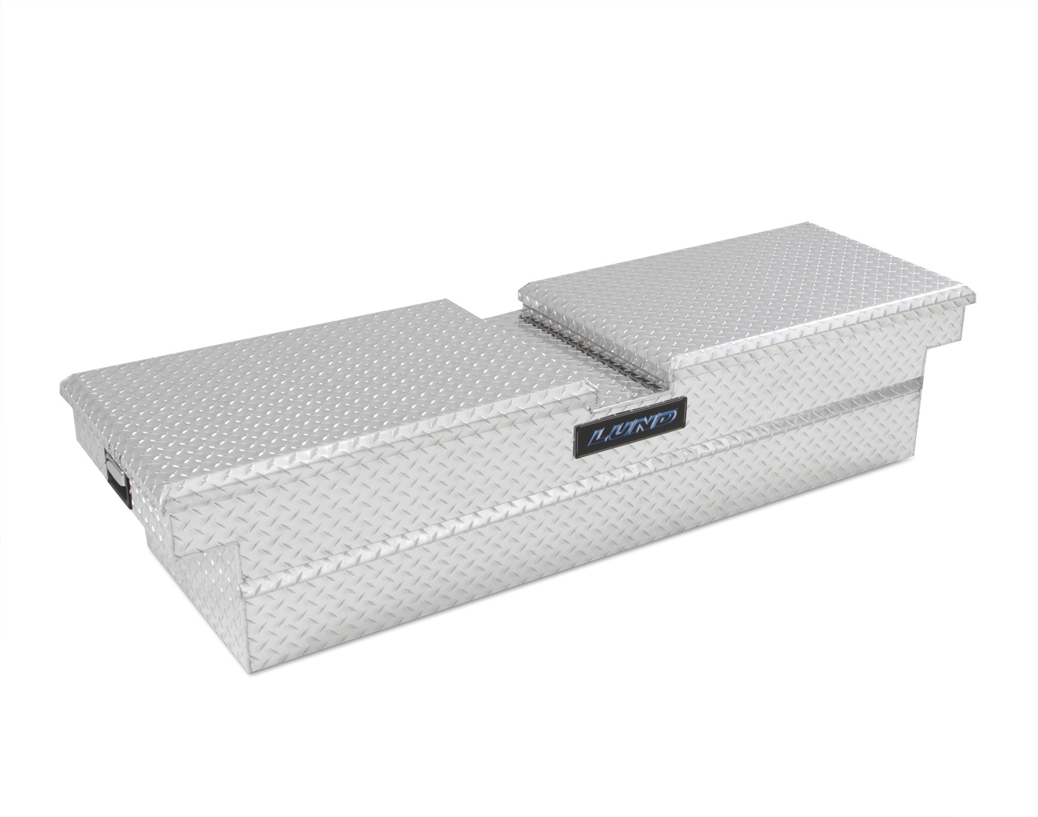 Lund 9150 Ultima Single-Lid Crossover Storage Box, Over 70.25-Inch, Brite Aluminum-9150
