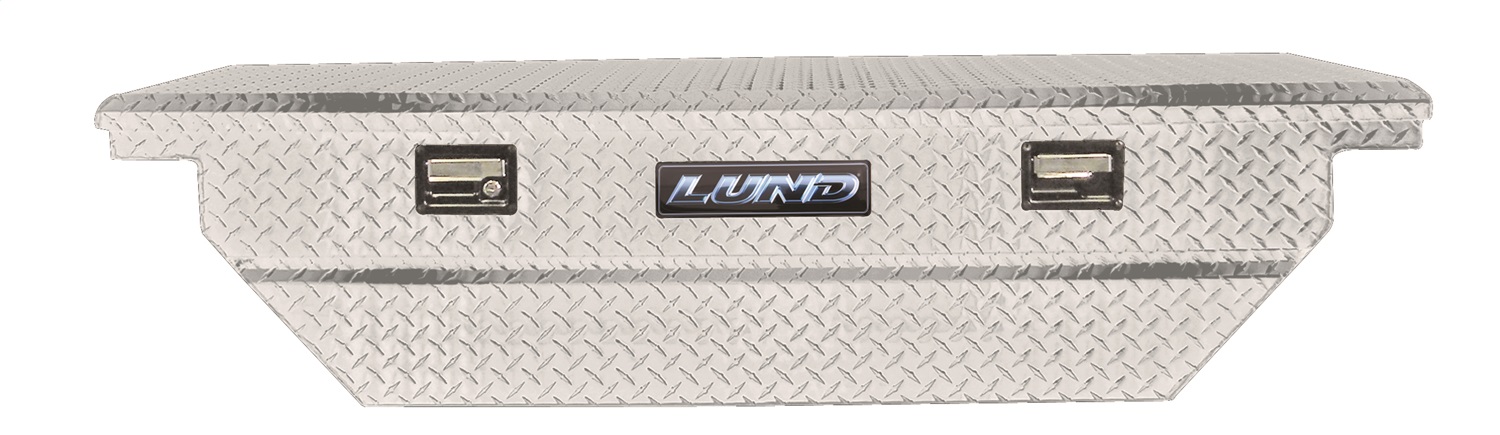 Lund 9304 63-Inch Cross Bed Truck Tool Box, Brite Aluminum-9304