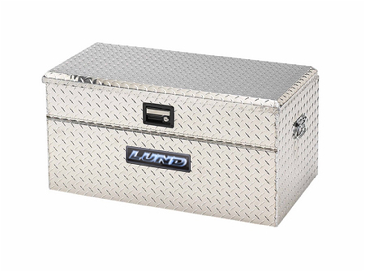 Lund 9456WB 56-Inch Flush Mount Truck Tool Box, Brite Aluminum-9456WB