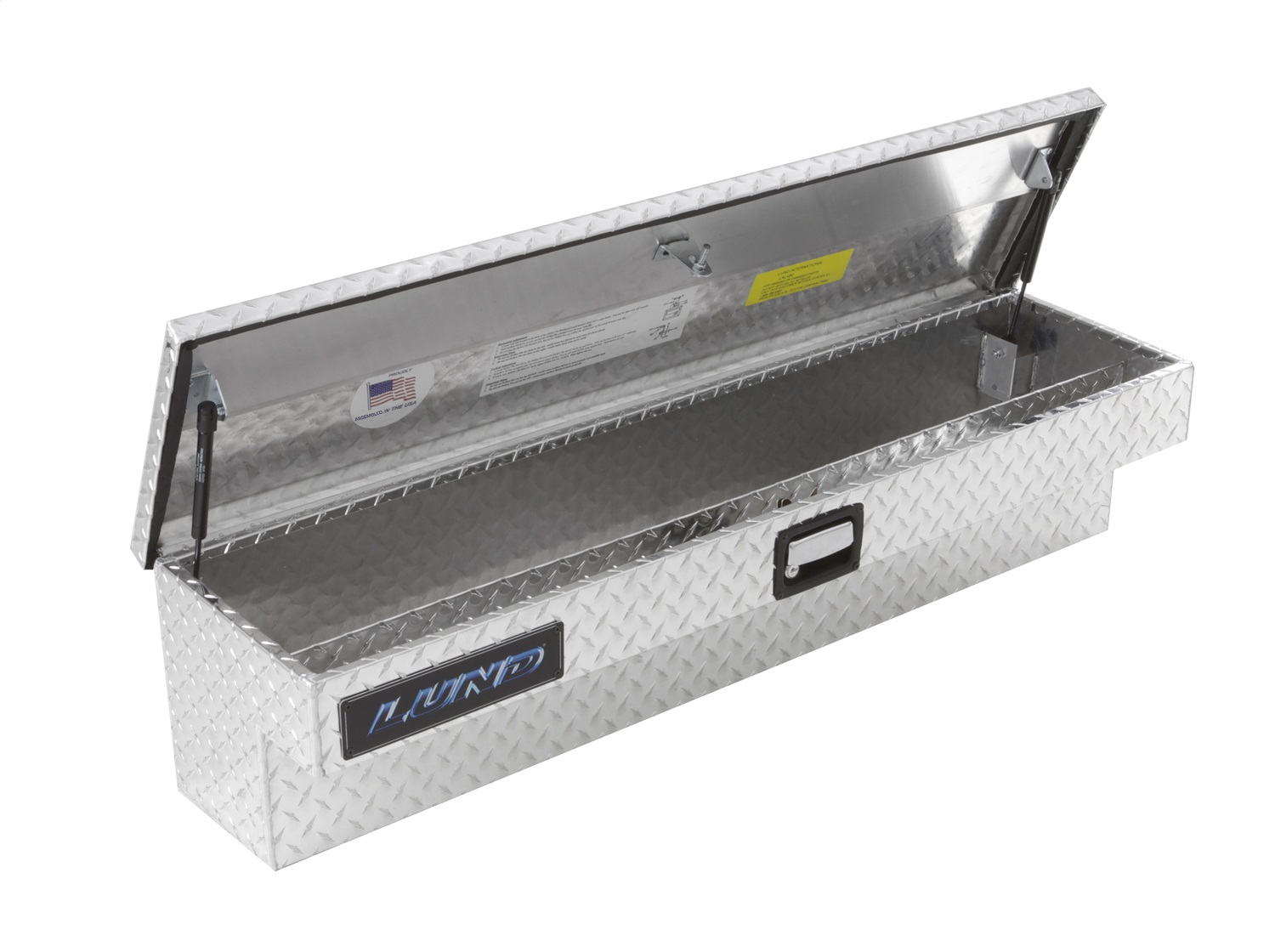 Lund 9748 48-Inch Side Bin Truck Tool Box, Brite Aluminum-9748