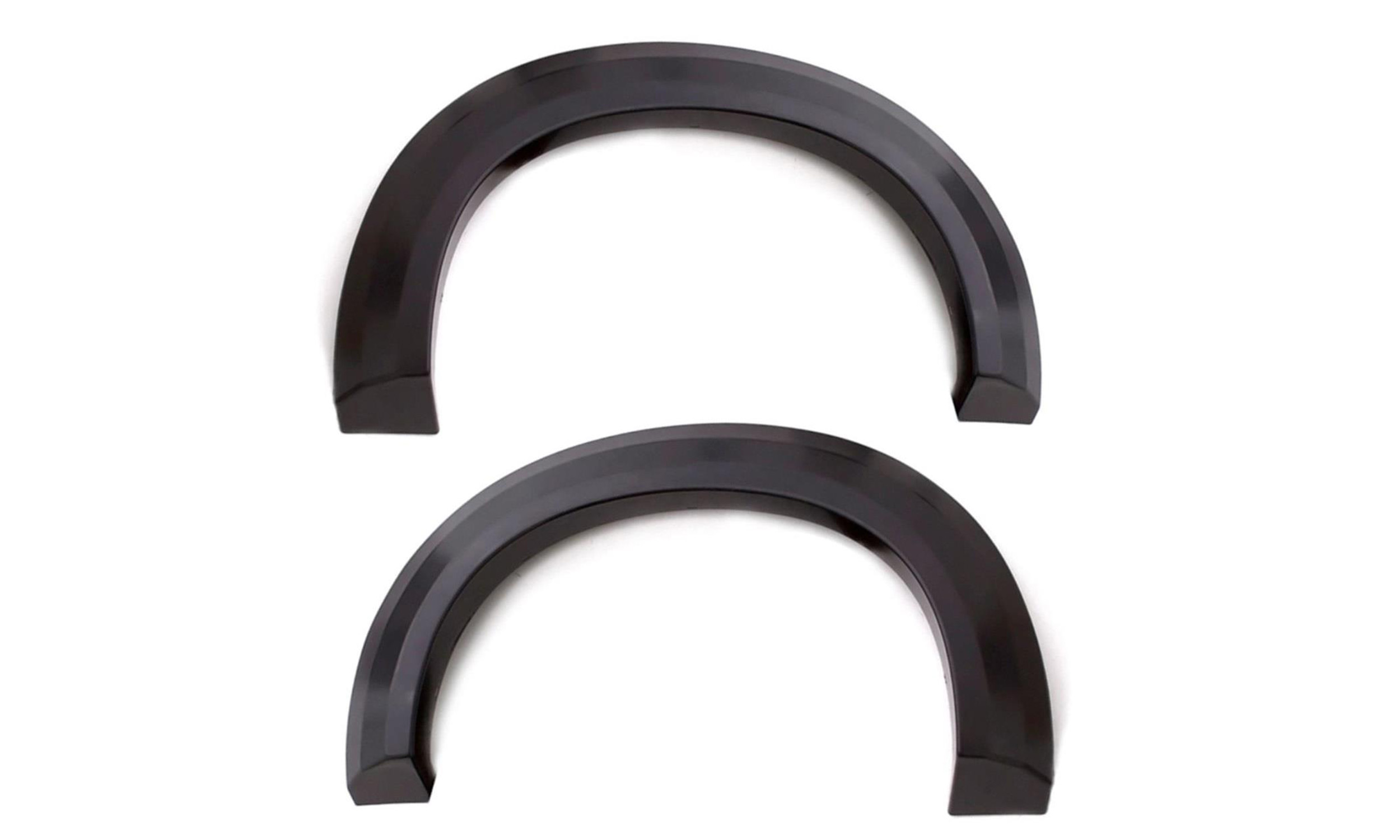 Lund EX106SB Elite Series Black Extra Wide Style Smooth Finish Rear Fender Flares for 2007-2013 Silverado 1500; 2007-2014 SIlverado 2500 HD, 3500 HD (Excludes Dually)-EX106SB