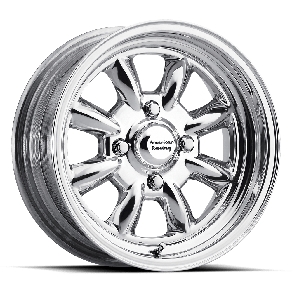American Racing Vintage VN401 SILVERSTONE 15X14 POLISHED BLANK - VN401514XX