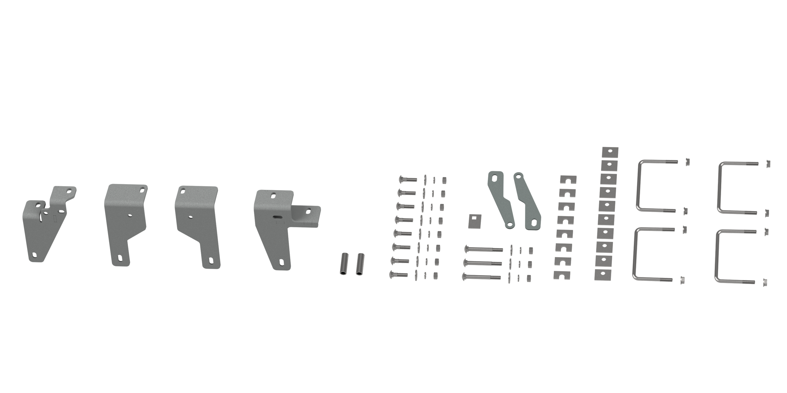 Custom Installation Kit For Universal Mounting Rails For Some RAM Trucks RVR2605