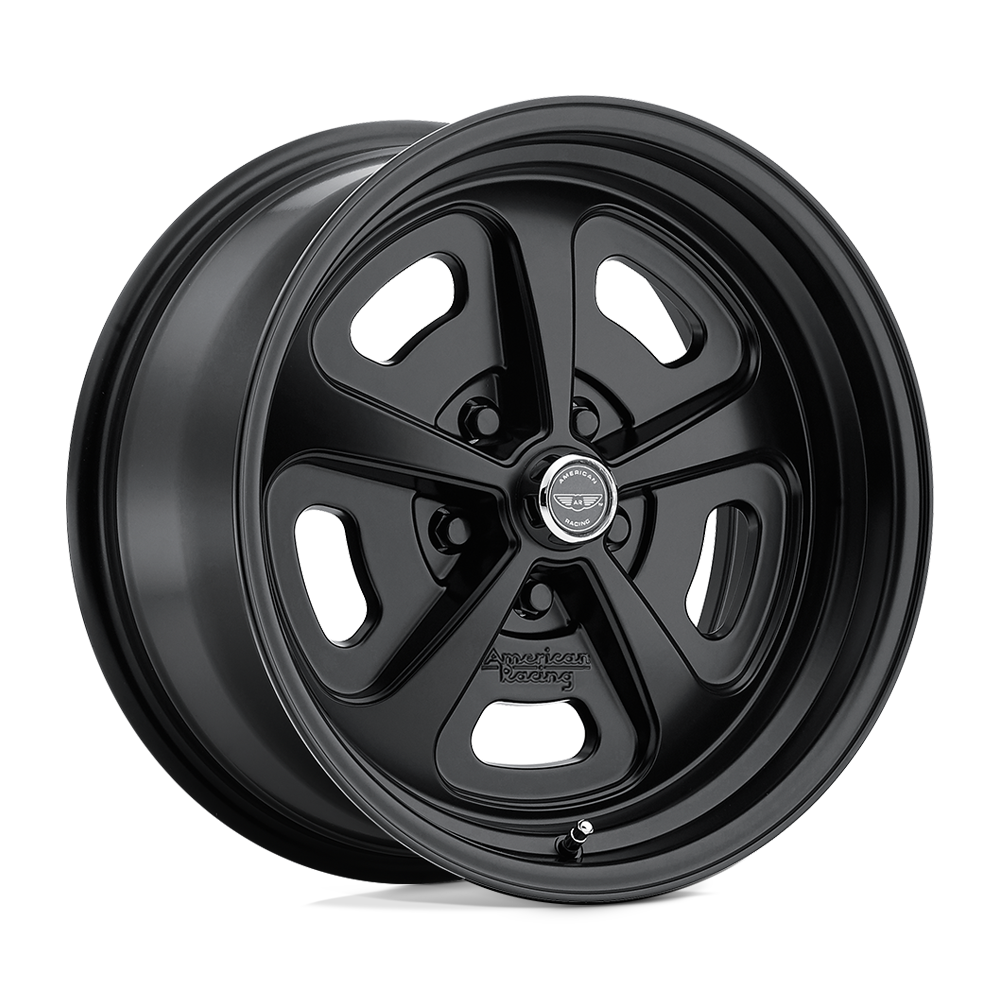 American Racing Vintage VN501 500 MONO CAST 15X8 SATIN BLACK 5X4.5 - VN50158012700