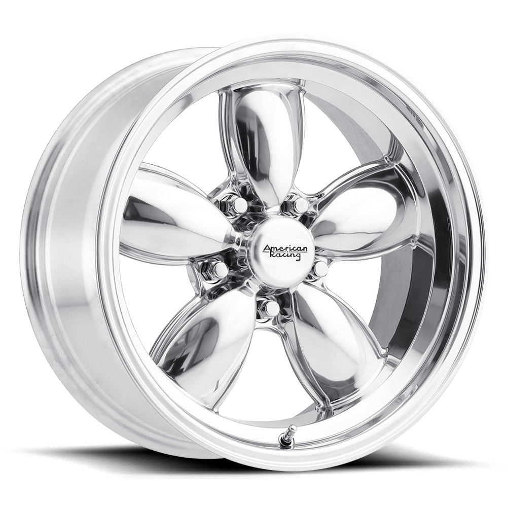 American Racing Vintage VN504 17X7 POLISHED 5X4.5 - VN50477012100