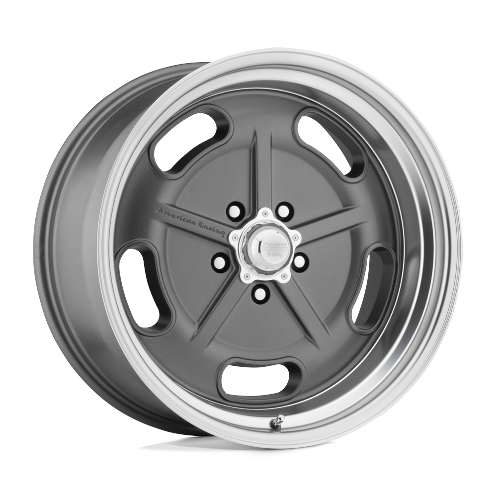 American Racing Vintage VN511 SALT FLAT 17X8 MAG GRAY DIAMOND CUT LIP 5X4.5 - VN51178012400